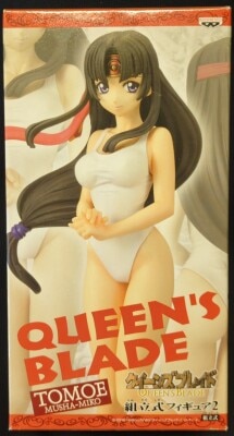 Banpresto Assembled Figure 02/Queen's Blade Musha Shrine Maiden Tomoe รูปภาพ 1