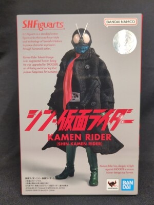 Bandai Spirits SHFiguarts Shin Kamen Rider Kamen Rider (Shin Kamen Rider) (with sleeve) with sleeve รูปภาพ 1