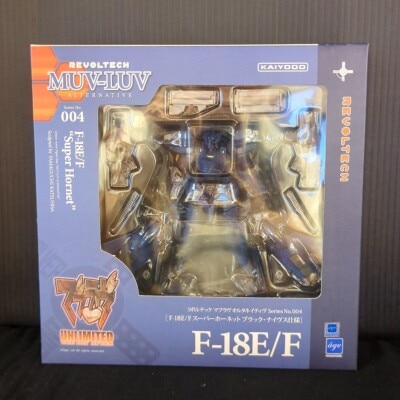 Revoltech Muv-Luv Alternative Super Hornet F-18E/F Black Knives Specification (Navy) 004 image 1