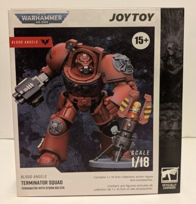 GAMES WORKSHOP WARHAMMER40000 BLOOD ANGELS TEMINATOR SQUAD/WITH STORM BOLTER Bild 1