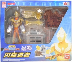 Overseas Bandai Ultra Action Figure Ultraman Tiga Glitter รูปภาพ 1