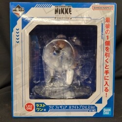 Bandai Spirits Ichiban Kuji Goddess of Victory: NIKKE CHAPTER2 Last One Prize Lapi White Promise Ver. Figure รูปภาพ 1