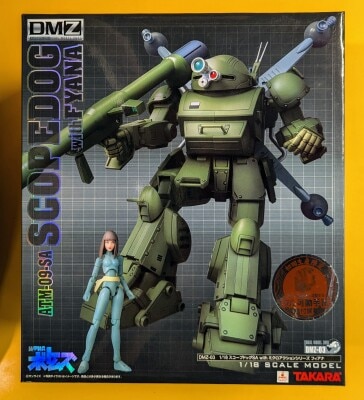 Takara Tomy Dual Model Zwei/Votoms Scopedog SA (Space Assault) with Fianna DMZ03 圖片 1