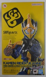 Bandai Spirits SHFiguarts Kamen Rider Revise, Kamen Rider Jeanne, Cobra Genome & Lovekov, Peacock Genome รูปภาพ 1