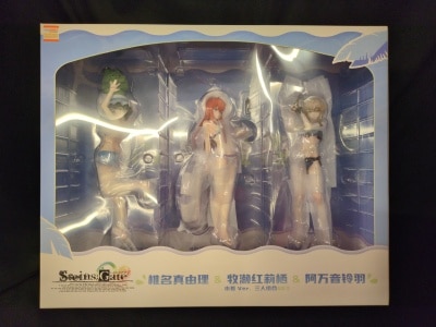 Solarain Kurisu Makise& Mayuri Shiina& Suzuha Amane Swimsuit Ver. Set PVC gambar 1