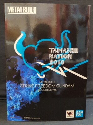 BANDAI SPIRITS METAL BUILD Mobile Suit Gundam SEED DESTINY Strike Freedom Gundam SOUL BLUE Ver.