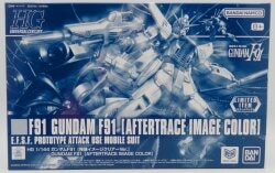 Bandai Namco HGUC 1/144 Gundam EXPO Limited Mobile Suit Gundam F91 Gundam F91 Afterimage Image Clear Ver. / Bandai Namco Version