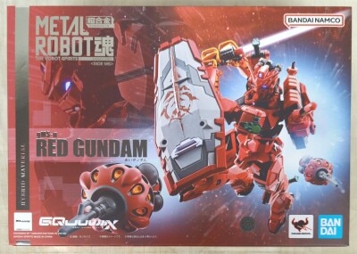 BANDAI SPIRITS METAL ROBOT Spirits <side ms=""> Mobile Suit Gundam GQuuuuuuX Red Gundam </side> image 1
