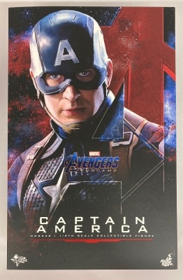 Hot Toys - Movie Masterpiece - Captain America Figure (MMS536) MMS536
