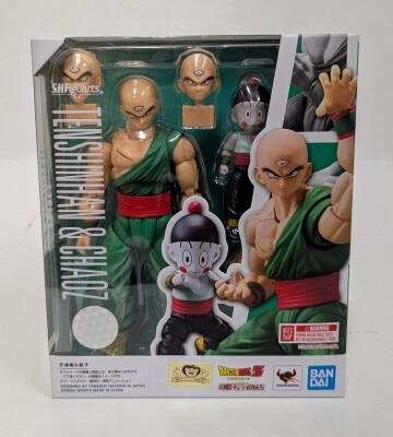 Bandai Spirits SHFiguarts Dragon Ball Z Tien Shinhan and Gyoza