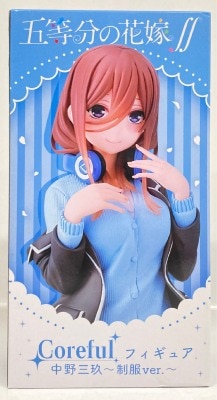 Taito Coreful Figure Nakano Miku School Uniform ver.
