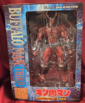 Medicos Super Action Statue / Kinnikuman Buffaloman 3P Color (Red/FamilyMart Exclusive) Bild 1