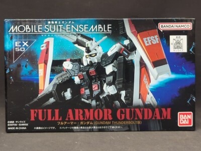 BANDAI MOBILE SUIT ENSEMBLE EX 50 Mobile Suit Gundam Thunderbolt Full Armor Gundam (GUNDAM THUNDERBOLT version) EX50
