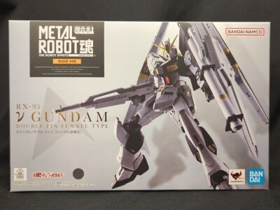 Bandai Spirits METAL ROBOT Mobile Suit Gundam: Char's Counterattack MSV ν (Nu) Gundam(double Fin Funnel Equipped Type) รูปภาพ 1