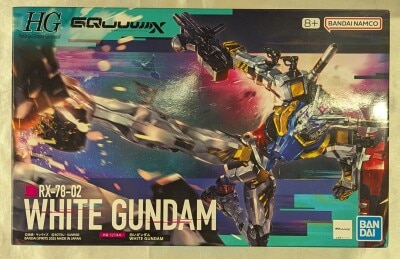 BANDAISPIRITS HG 1/144 Mobile Suit Gundam GQuuuuuuX White Gundam 12