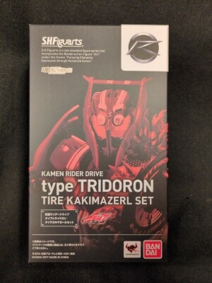 Bandai SHFiguarts Kamen Rider Drive Kamen Rider Drive Type Tridoron Tire Kaki Mazel set Bild 1