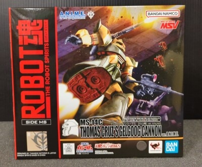 Bandai Spirits - The Robot Spirits<side ms=""> Mobile Suit Gundam MSV Gelgoog Cannon (Thomas Kurtz) ver. ANIME SP </side> Bild 1