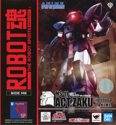 Bandai Spirits - The Robot Spirits<side ms=""> MS-X Act Zaku SP </side> 이미지 1