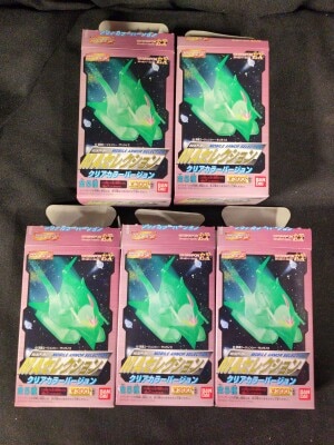 Bandai MA selection Clear Color version Complete 5 Piece Set imagen 1