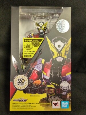 Bandai Spirits SH Figuarts Kamen Rider Zi-O Kamen Rider Gates With First Edition Bonus Item gambar 1