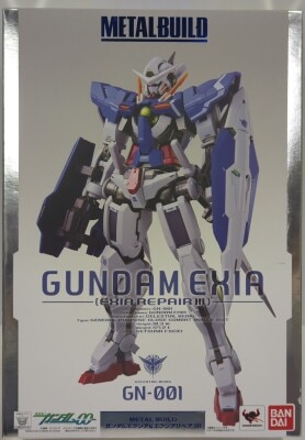 BANDAI METAL BUILD Gundam Exia and Exia Repair III Resale Edition
