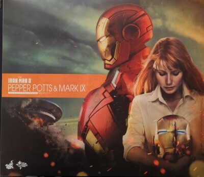 HOTTOYS MOVIE MASTERPIECE PEPPER POTS and MARK 9 (Normal version) MMS311 image 1
