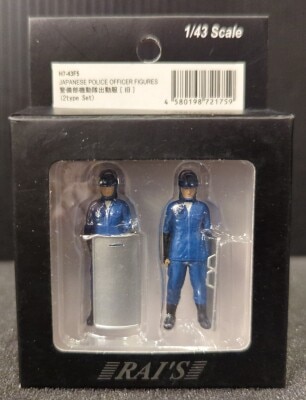 Hikoseven 1/43 RAI'S Security Department Mobile Unit Deployment Uniform (Old) (2 TYPE SET) H743F5