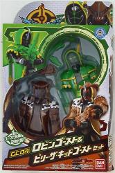 Bandai Ghost Change series Kamen Rider Ghost Robin Ghost and Billy The Kid Ghost set GC04