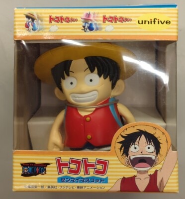 Banpresto Tokotoko Wind-up toy mascot Luffy hình ảnh 1