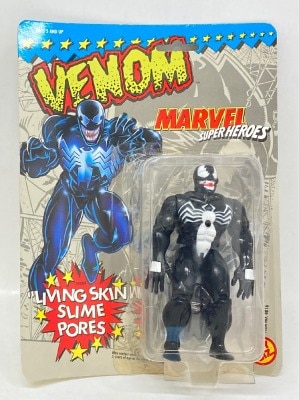 TOYBIZ SUPER HEROES VENOM / LIVING SKIN SLIME PORES 5 inch Bild 1