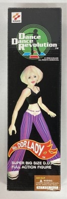 Konami SUPER BIG SIZE DDR FULL ACTION FIGURE BEMANI MS DDR LADY