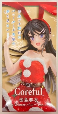 Taito Coreful Figure Mai Sakurajima Winter Bunny ver. imagen 1