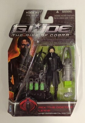 HASBRO GI JOE THE RISE OF COBRA REX THE DOCTOR LEWIS 68916