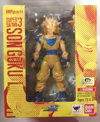 Bandai SH Figuarts Super Saiyan 3 Son Goku/Tamashii Web Limited Edition