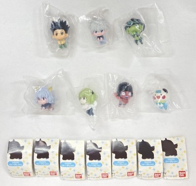 Bandai Hugcot Hunter x Hunter Complete 7 Type Set Bild 1