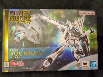 Bandai Spirits METAL ROBOT Spirits <side ms=""> Mobile Suit Gundam: Char's Counterattack ν (Nu) Gundam </side> 이미지 1