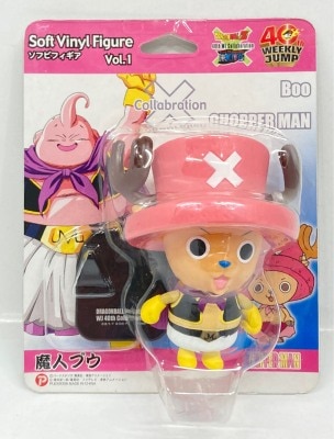 Plex Sofubus Figure Vol.1 40th WJ Collaboration Majin Bu x Chopper Man