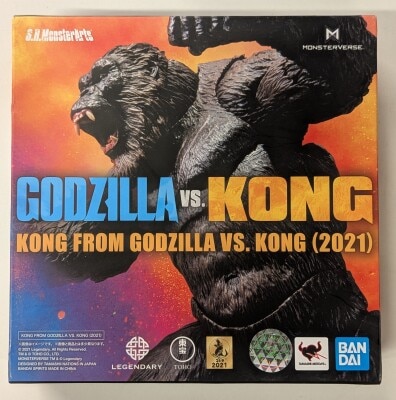 BANDAI SPIRITS S.H.MonsterArts GODZILLA VS KONG KONG(2021) imagen 1