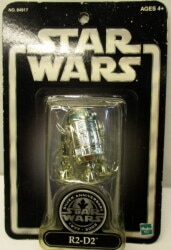 HASBRO SILVER ANNIVERSARY 1977-2002 R2-D2 3.5 Inch image 1