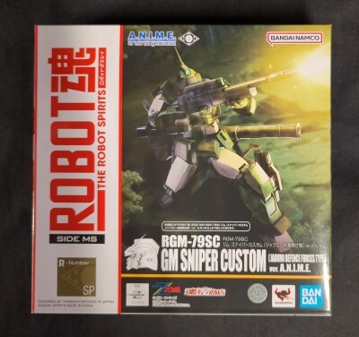 Bandai Spirits - The Robot Spirits<side ms=""> Mobile Suit Zeta Gundam RGM-79SC GM Sniper Custom (Jaburo Defense Force Specification) ver. ANIME SP </side> image 1
