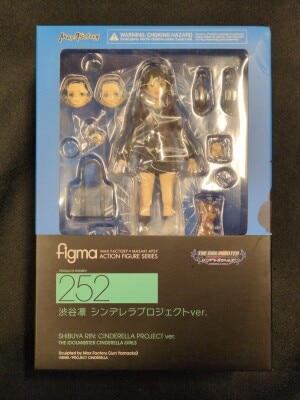 MAXFACTORY figma THE Idolmaster Cinderella Girls Rin Shibuya Cinderella Project ver 252