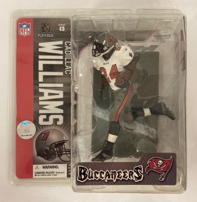 McFARLANE TOYS NFL / SERIES 13 CADILAC WILLIAMS image 1