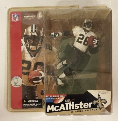McFARLANE TOYS NFL/SERIES 6 DEUCE MCALLISTER