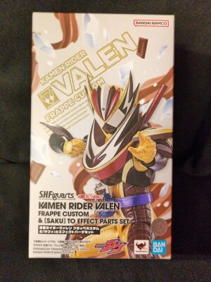 Bandai Spirits SHFiguarts Kamen Rider Gab Kamen Rider Valen Frappe Custom & "Crunch"Effect parts set gambar 1