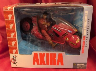 Mcfarlane TOYS 3D ANIMATION FROM JAPAN 02 KANEDA ON MOTORCYCLE (DELUXE BOXED SET)