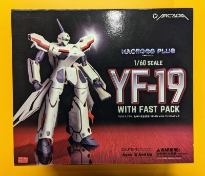 Arcadia 1/60 Kanzen Henkei YF19 with Fast Pack
