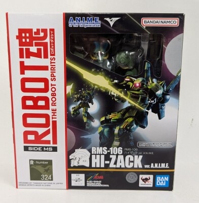 Bandai Spirits - The Robot Spirits<side ms=""> Mobile Suit Zeta Gundam RMS-106 Hizack ver. ANIME 324 </side>