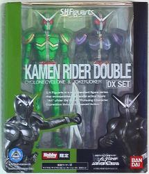 Bandai SH Figuarts Kamen Rider W Cyclone Cyclone and Joker Joker DX set /HJ limited hình ảnh 1