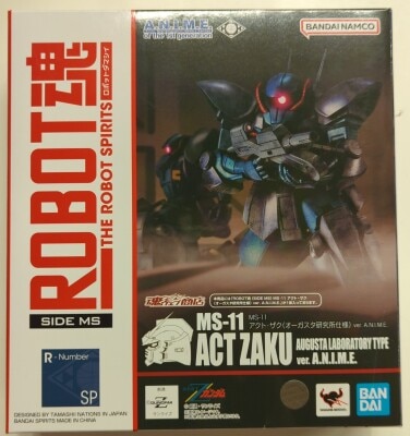 Bandai Spirits - The Robot Spirits<side ms=""> Mobile Suit Zeta Gundam MS-11 Act Zaku(Augusta Laboratory Specification) ver. ANIME SP </side>