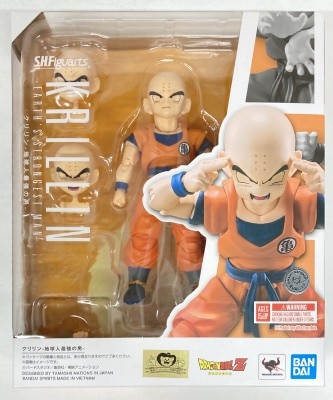 Bandai Spirits SHFiguarts Krilin - Earth's Strongest Man - Resale Edition image 1